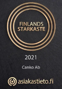 Finlands starkaste - 2021 Canko Ab - asiakastieto.fi